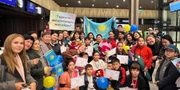 Түркістандық оқушылар Түркиядан жеңіспен оралды